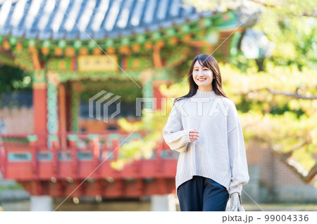 女子旅　旅行　若い女性 99004336