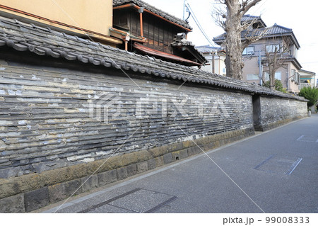 観音寺の築地塀（ついじべい）（東京都台東区谷中5丁目） 99008333