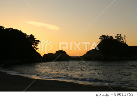 堂ヶ島の夕陽 99011755