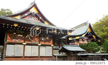 秩父の町並み　秩父神社 99012075