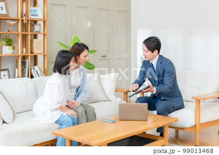 訪問 ビジネス 親子 訪問 ビジネス 親子 99013468