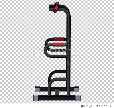 懸垂マシン斜め横のイラスト 99013695