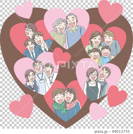 Smile_people with smiles_full smiles_full the hearts 微笑_人們帶著微笑_充滿微笑_充滿心靈 99013735