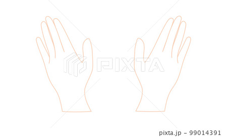 Simple Right Hand Simple Right Hand Drawing
