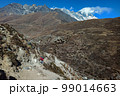 Narrow path at Khumbu valley 99014663