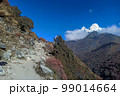 Narrow path at Khumbu valley 99014664