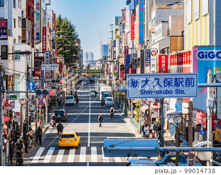 東京 新大久保 ※一部ソフトフォーカス 東京 新大久保 ※一部ソフトフォーカス 99014738