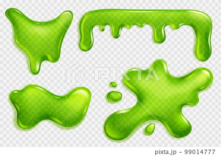Green slime, jelly, liquid dripping snot or glue Green slime, jelly, liquid dripping snot or glue 99014777