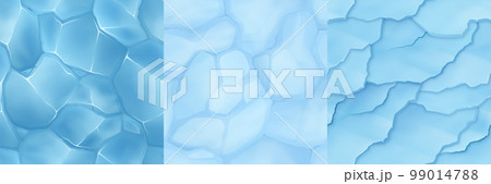 Crack ice game seamless texture. Frozen gui asset Crack ice game seamless texture. Frozen gui asset 99014788