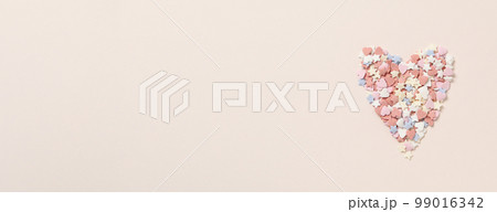 Concept of Valentine's day, lovers day, space for text 99016342