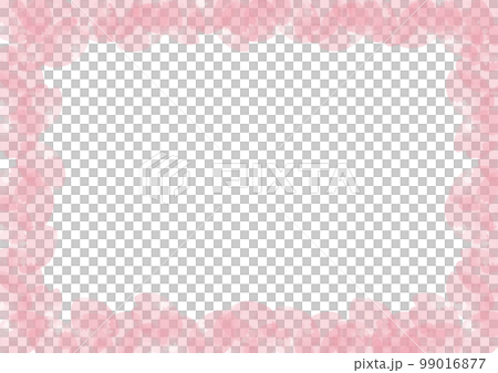 桜花びらフレーム01 99016877