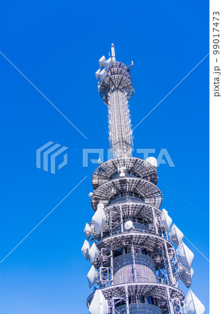 日本平山頂の電波送信塔 99017473