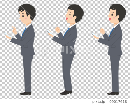 Sideways suit male whole body 2 99017618