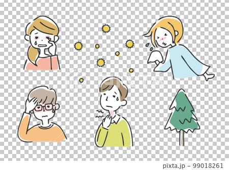 花粉熱症狀集 花粉熱症狀集 99018261