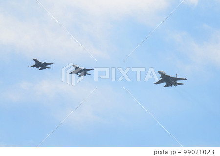 航空自衛隊F-2&インド空軍スホーイSu-30MKI編隊 99021023