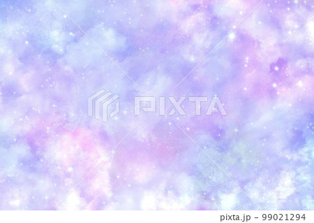 夢かわいい背景 星空 ユニコーンカラー イラストレーション 夢かわいい背景 星空 ユニコーンカラー イラストレーション 99021294