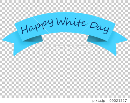 white day, ribbon, ribbons - Stock Illustration [99021327] - PIXTA