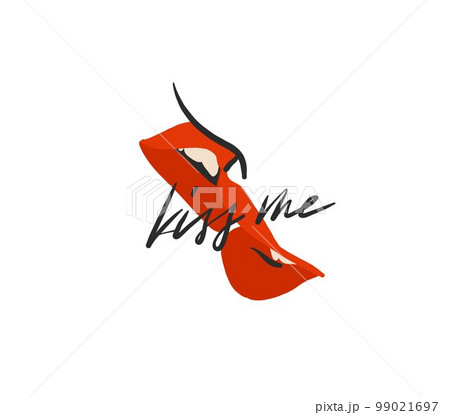 Hand drawn vector abstract graphic illustration Valentines day design elements, abstract two kissing lips together. Love design concept outline icon.Valentines beautiful design concept art isolated. Hand drawn vector abstract graphic illustration Valentines day design elements, abstract two kissing lips together. Love design concept outline icon.Valentines beautiful design concept art isolated. 99021697