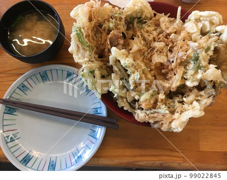 大きいかき揚げ定食 99022845