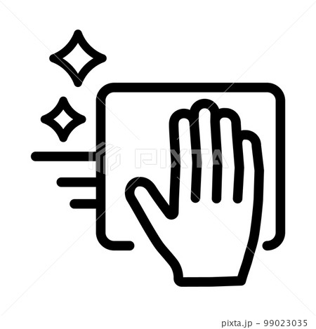 拭き掃除　アイコン 99023035