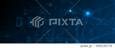 Quantum processing. Deep learning artificial intelligence. Future new technology for business or science presentation Quantum processing. Deep learning artificial intelligence. Future new technology for business or science presentation 99028576