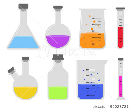 Flasks with chemical liquids 99028721