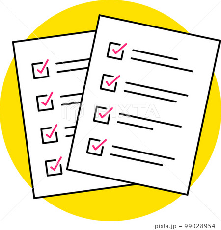 アンケート チェックリスト アンケート チェックリスト 99028954