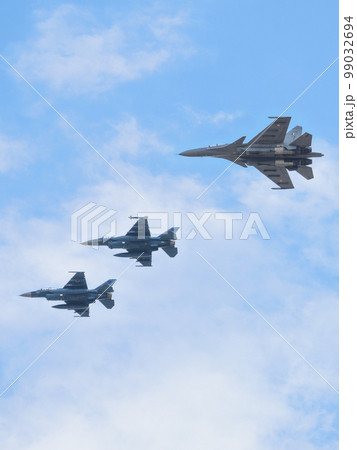 航空自衛隊F-2&インド空軍スホーイSu-30MKI 航空自衛隊F-2&インド空軍スホーイSu-30MKI 99032694