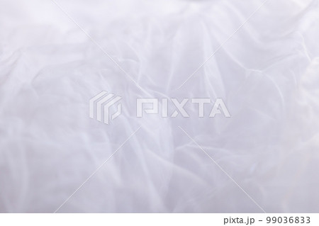 ファブリック　背景素材　白　white　ホワイト　衣装　インテリア　テキストスペース　仮想空間 99036833