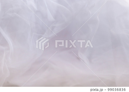 ファブリック　背景素材　白　white　ホワイト　衣装　インテリア　テキストスペース　仮想空間 99036836