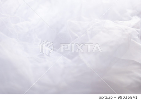 ファブリック　背景素材　白　white　ホワイト　衣装　インテリア　テキストスペース　仮想空間 99036841