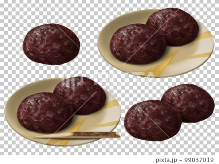 Ohagi Botamochi Japanese sweets Ohagi Botamochi Japanese sweets 99037019