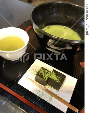 抹茶とわらびもち 99038421