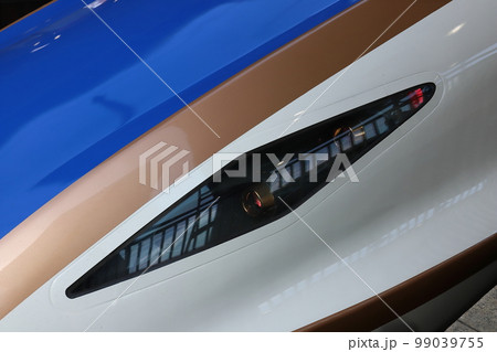 東京　東京駅に停車中の新幹線電車 99039755