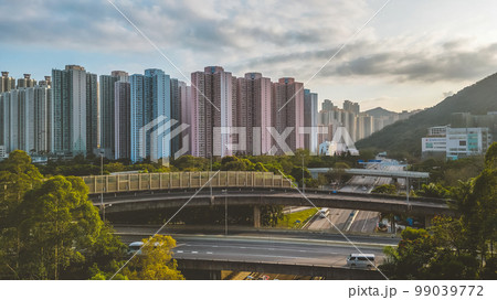 7 Feb 2023 the road scape of Po Shun Road, hk 7 Feb 2023 the road scape of Po Shun Road, hk 99039772