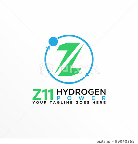 Letter or word Z or number 11 flip font with Hydrogen, power and Recycle image graphic icon logo design abstract concept vector stock. Can be used as a symbol related to Chemical or initial. Letter or word Z or number 11 flip font with Hydrogen, power and Recycle image graphic icon logo design abstract concept vector stock. Can be used as a symbol related to Chemical or initial. 99040365