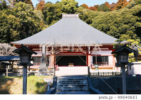 【成田市　成田山新勝寺より古い香取地方の名刹　大慈恩寺「客殿」】 99040681