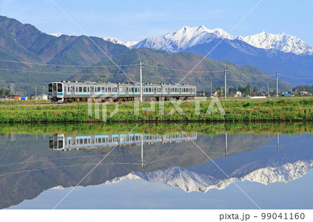 大糸線の5月 99041160