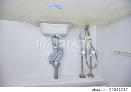 配管イメージ 手洗い 水栓 住宅 配管イメージ 手洗い 水栓 住宅 99041257