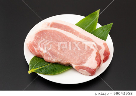 豚ロース肉 黒バック 豚ロース肉 黒バック 99043958