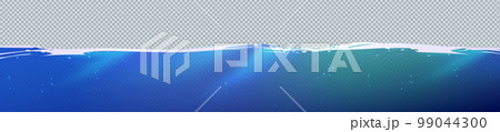 Vector water surface isolated. Underwater texture Vector water surface isolated. Underwater texture 99044300