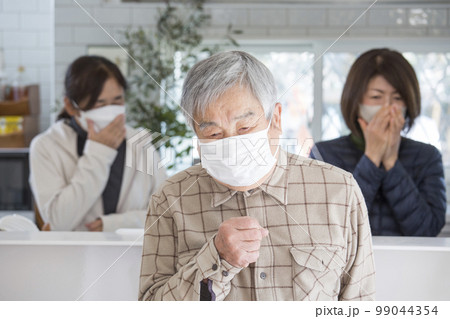 風邪、インフルエンザ、花粉症、 99044354