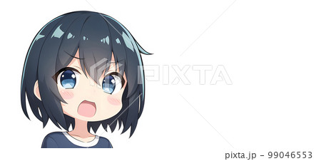 自己主張する小さな子供　イヤイヤ期　反抗期 99046553