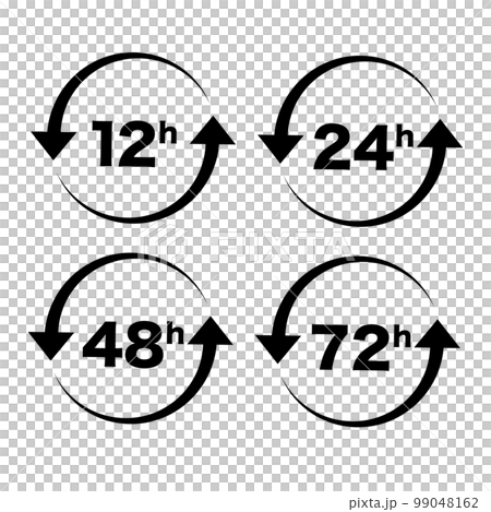 時間アイコンセット 99048162