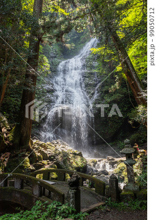 水量豊富な佐用町飛龍の滝 99050712