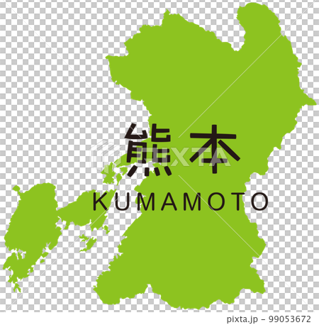 熊本　熊本県　地図 99053672