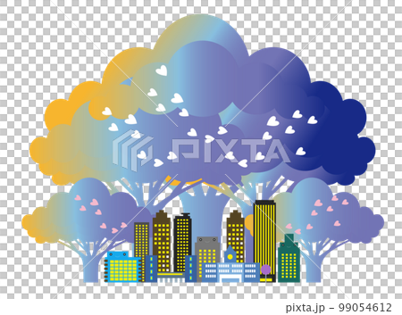 Beautiful streets and scenery of life 99054612