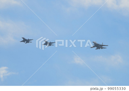航空自衛隊F-2&インド空軍スホーイSu-30MKI編隊 99055330