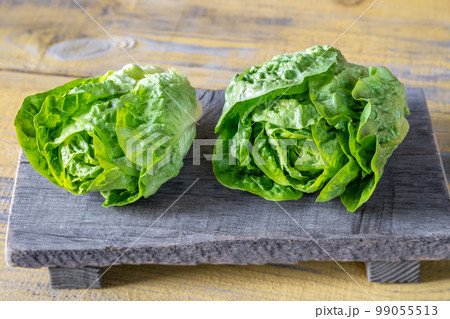 Heads of Romaine lettuce Heads of Romaine lettuce 99055513