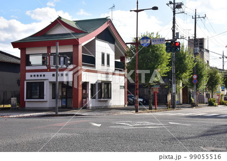 足利市 織姫交番前交差点付近の街並み 足利市 織姫交番前交差点付近の街並み 99055516